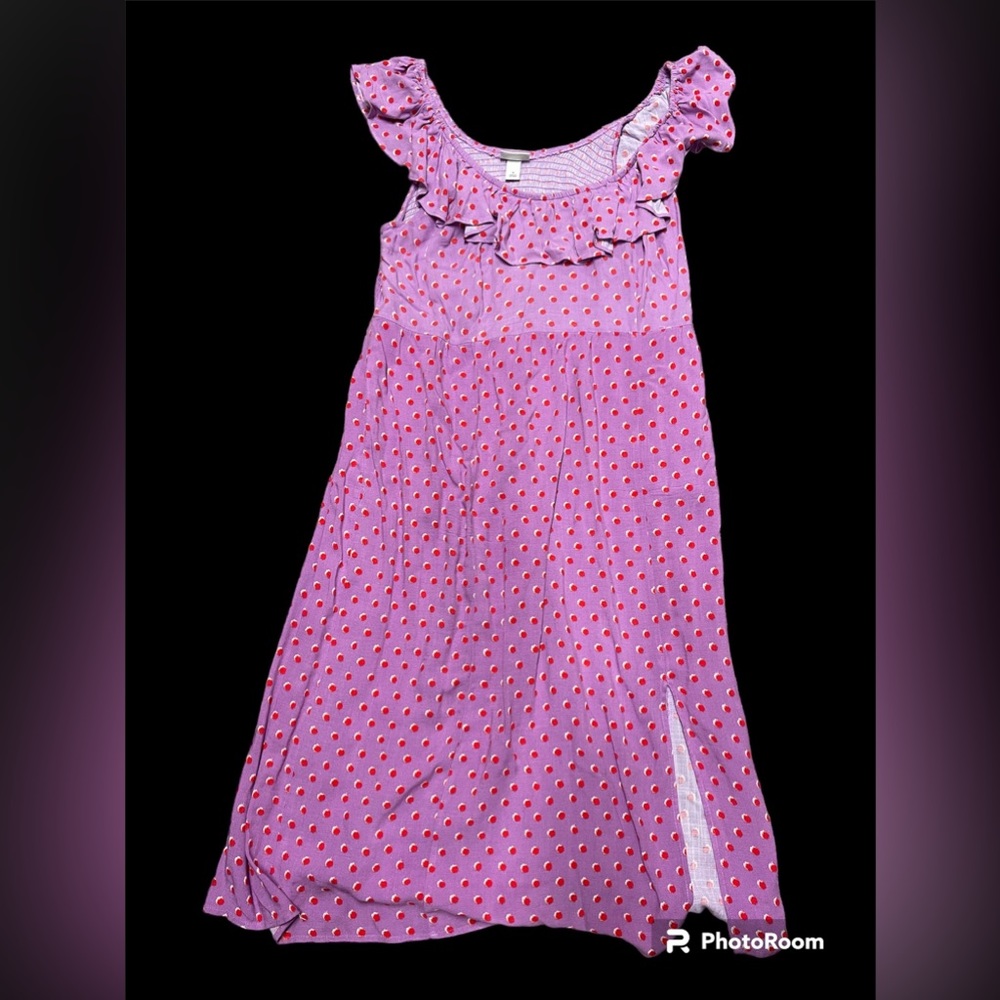 Vintage look polka dot summer dress